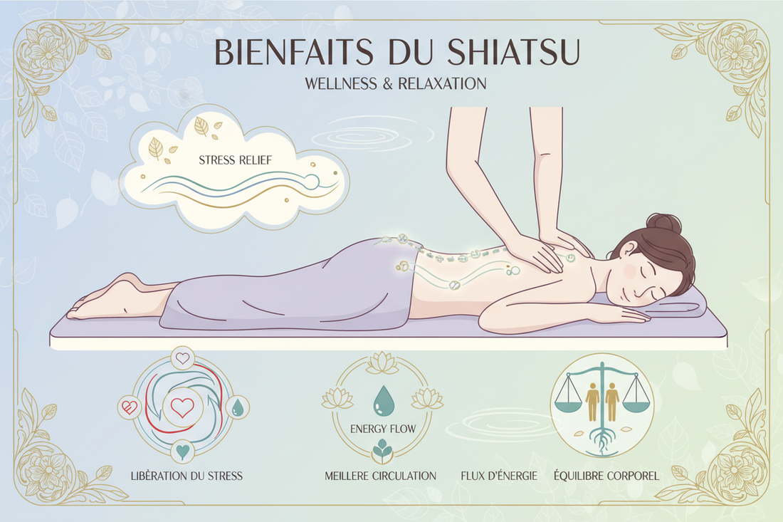Massage Shiatsu : bienfaits et principes